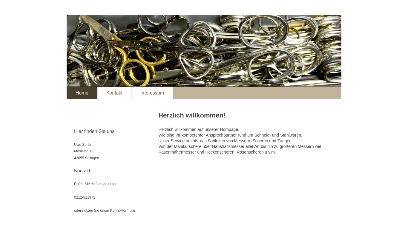 Website-Vorschau von Herr Uwe Sürth