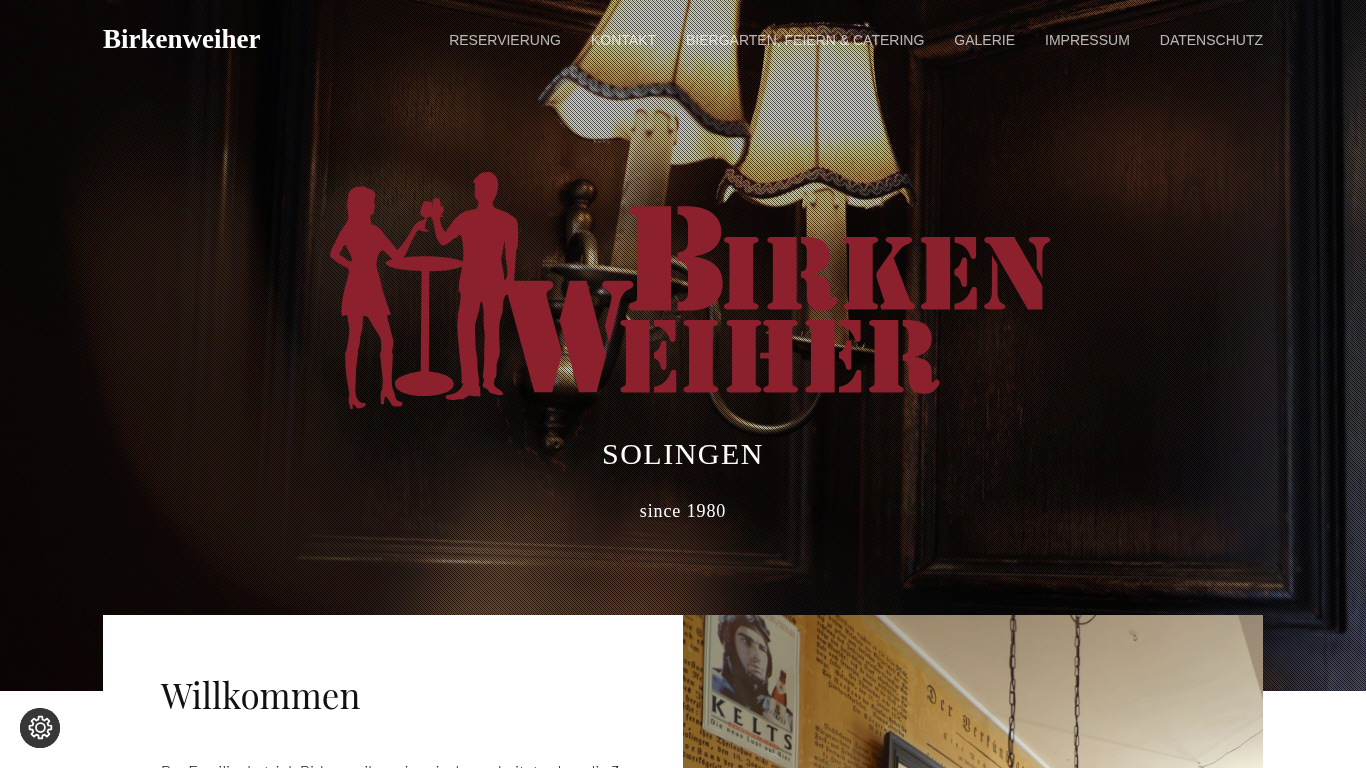 Website-Vorschau von Birkenweiher